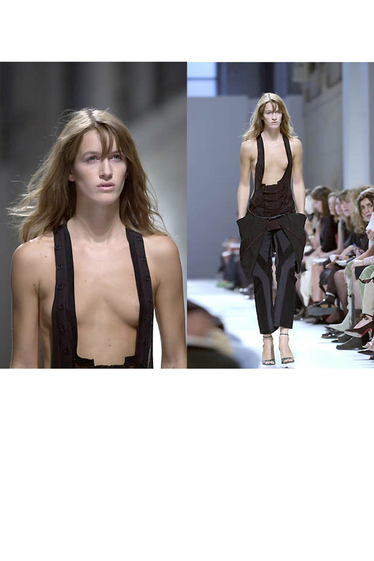 BALENCIAGA BY GHESQUIERE CORSET VEST 2002