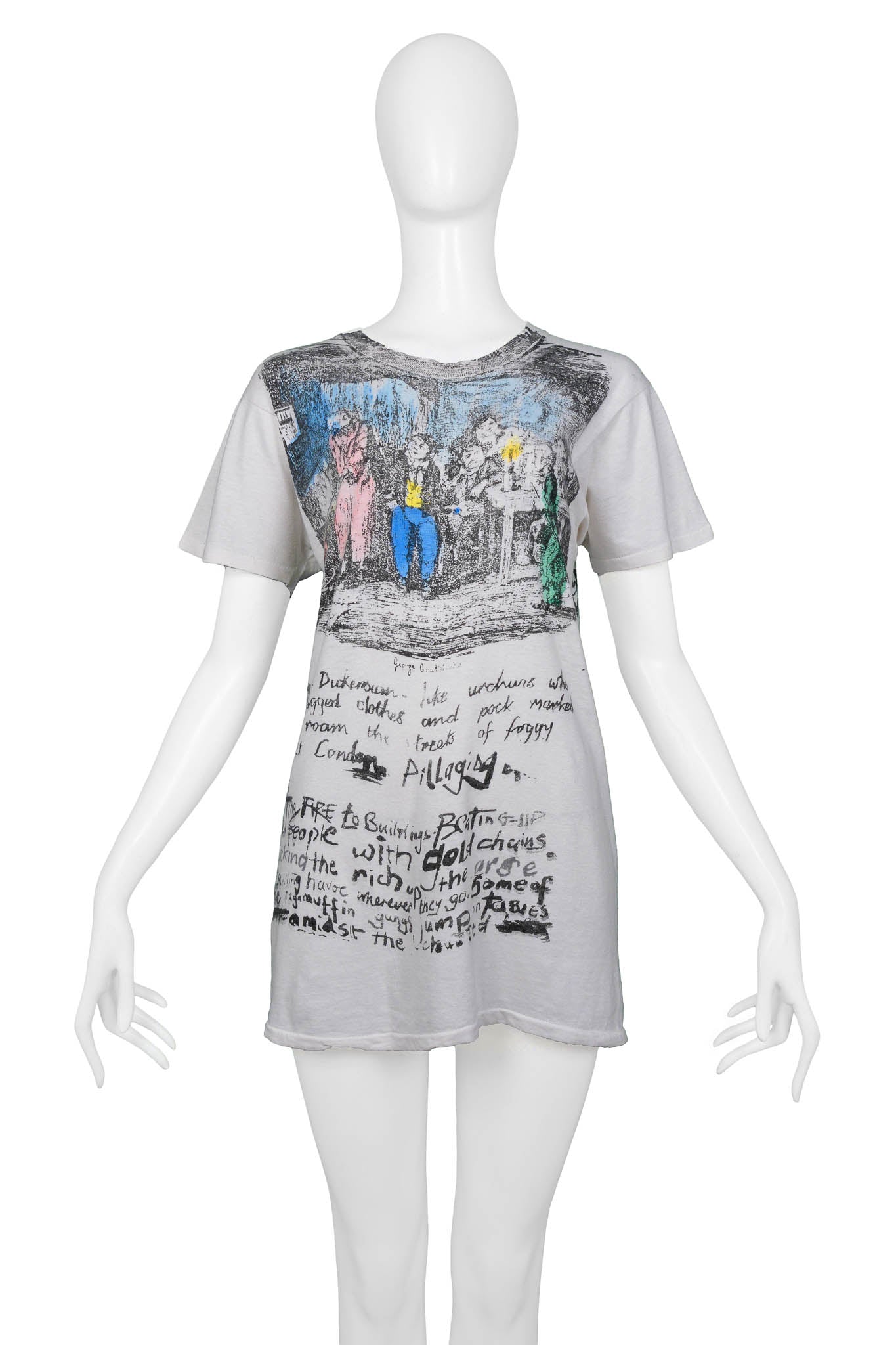 VIVIENNE WESTWOOD & MALCOLM MCLAREN OLIVER TWIST T-SHIRT 1976-7