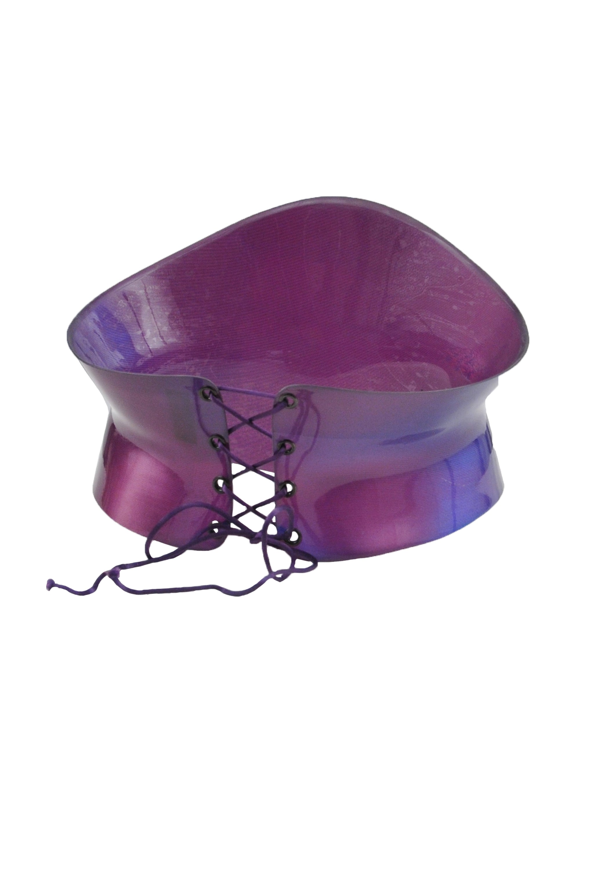 THIERRY MUGLER IRIDESCENT ACRYLIC CORSET